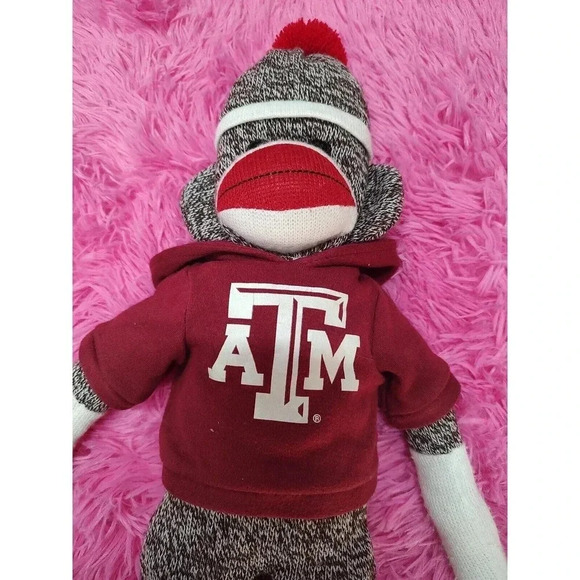 Texas ATM Aggies Plushland Monkey. 21"  Plushland monkey 2013 - Picture 5 of 6